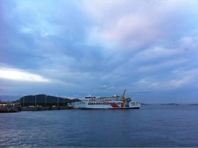 高松から小豆島へ