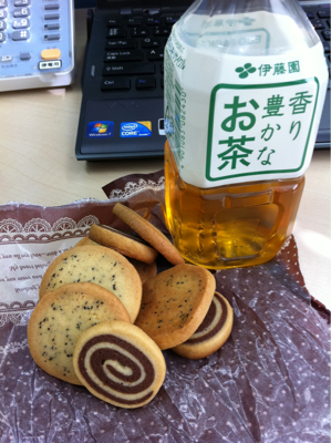 おやつとお茶