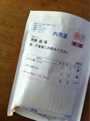 今日のひよこ薬局