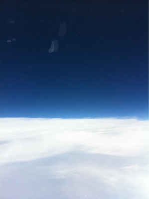 空の青さ