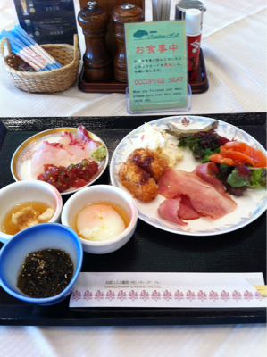 鹿児島城山な朝ごはん