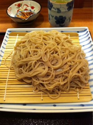 博多薬院な昼ごはん(現時点で西日本一の蕎麦屋)