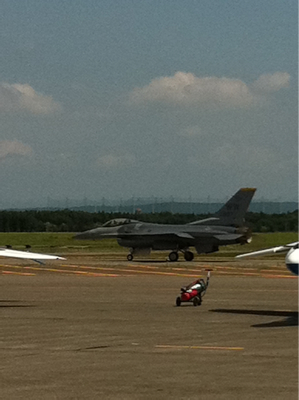これから米軍三沢基地所属機の機動飛行