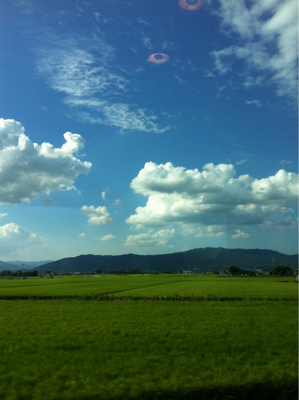 素晴らしい田園風景