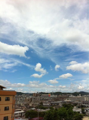 岡山の空