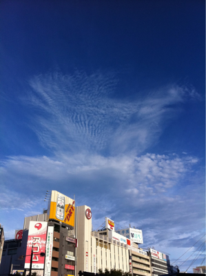 岡山の雲