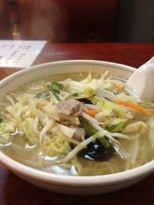 芝二な昼ごはん 〜殺人級タンメンにリベンジ編〜