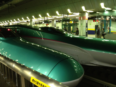 はやぶさ5号 〜E5が並ぶ風景はかなりレアでないかな〜