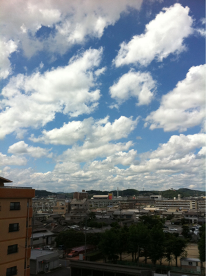 岡山の空
