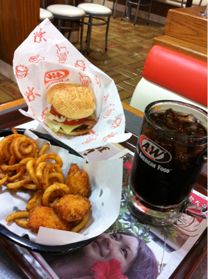 名護なジャンキー夕ごはん 〜 ココはニホン。ジョッキで飲み物出すな（笑） 〜