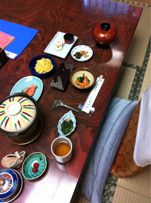 湯田温泉な朝ごはん