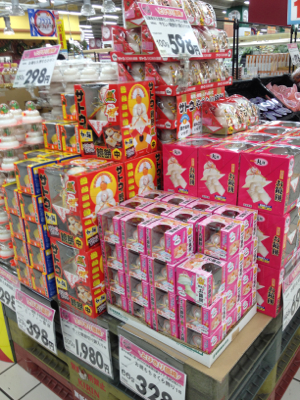 まだクリスマスどころか12月も来とらんがね