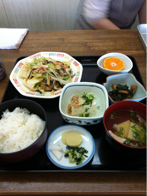 山口湯田温泉な昼ごはん