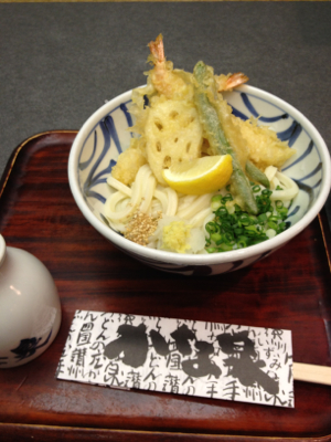 讃岐うどんな夕ごはん⑨