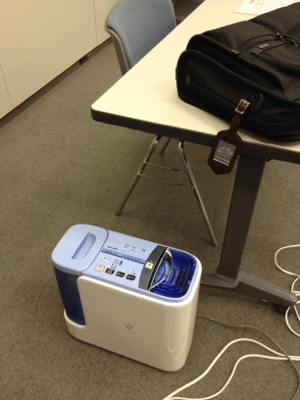 体力消耗で加湿器