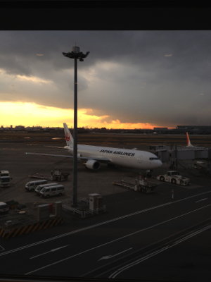 16:30ごろの羽田空港