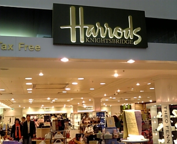 Harrodsでお買い物