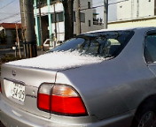 金沢は雪