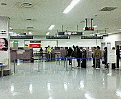 羽田空港のイミグレーション