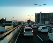阪神高速大渋滞