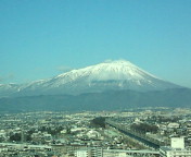 お見事な岩手山